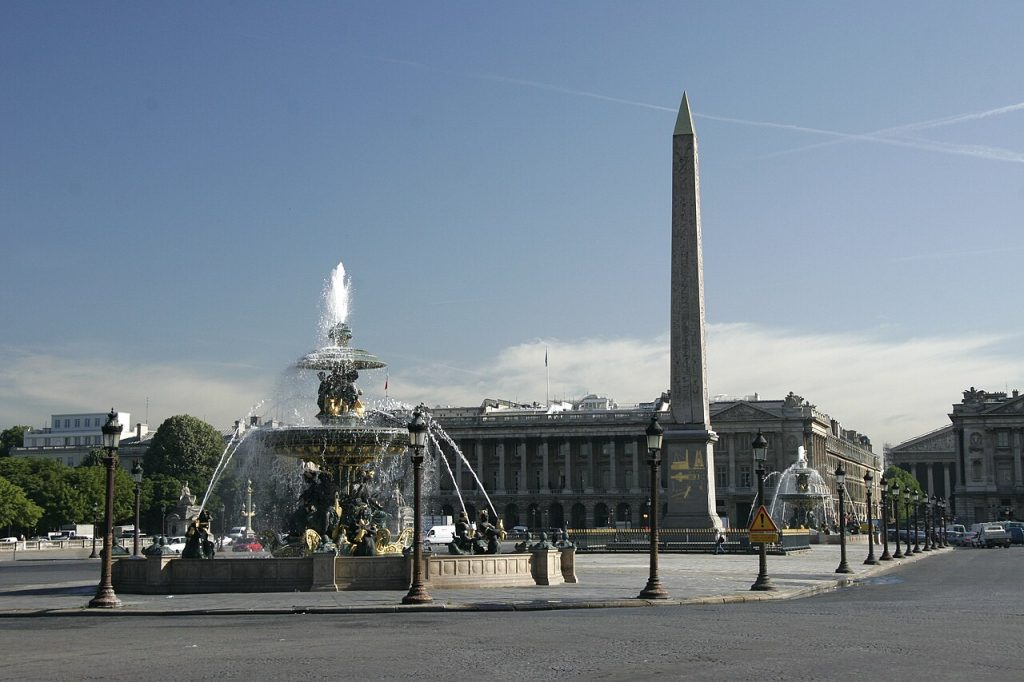 Plaza de la concordia Paris