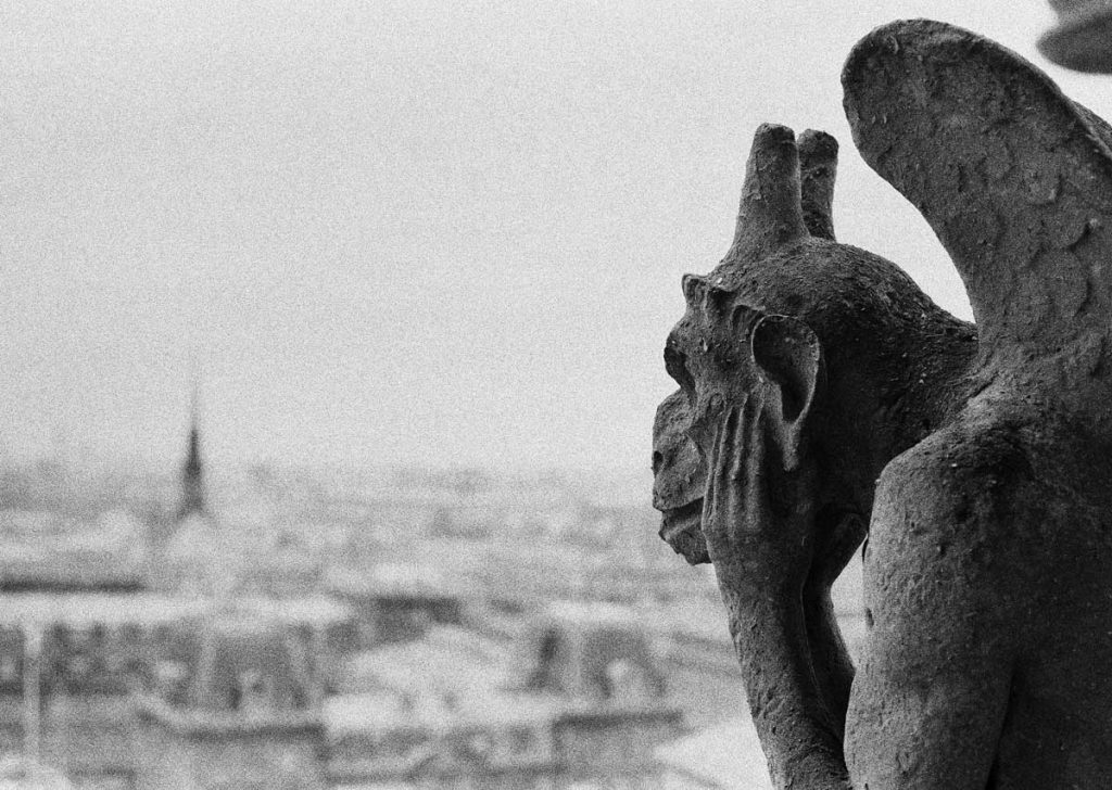 Gárgola de la Catedral de Notre Dame