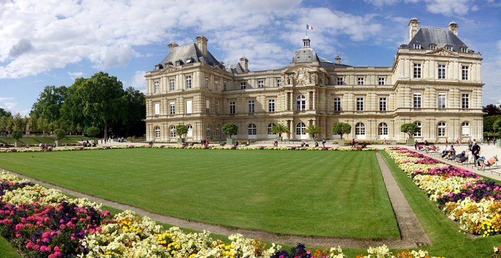 Jardines de Luxemburgo y palacio2C ParC3ADs2C panorC3A1mica2C 2014