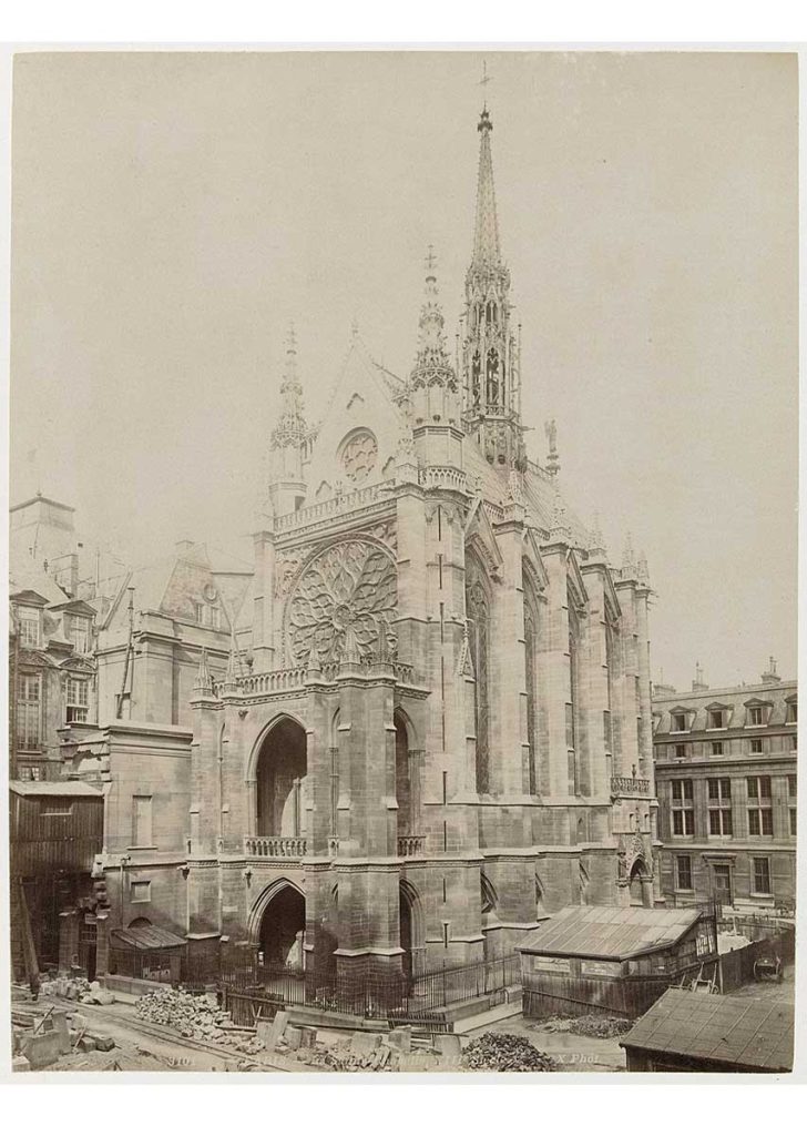 Sainte Chapelle restauración siglo XIX